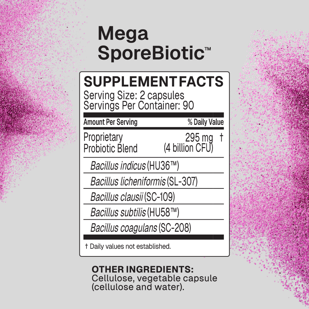 Mega SporeBiotic™ 60 Capsules